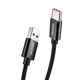 NOVANL SpeedCharge Pro USB A til USB-C Kabel 18W (1M) Sort