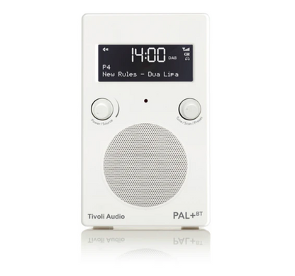 Tivoli Audio Classic PAL+ BT DAB+ og FM Radio med Bluetooth - HVID