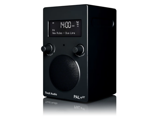 Tivoli Audio Classic PAL+BT DAB+ og FM Radio med Bluetooth - SORT