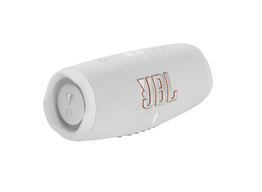 JBL CHARGE 5, HVID - BLUETOOTH HØJTTALER