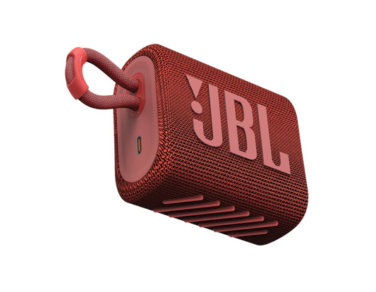 JBL GO 3, RØD - BLUETOOTH HØJTTALER