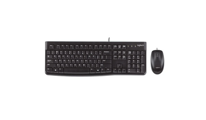 Logitech Desktop MK120 Tastatur og mus-sæt Kabling Nordisk