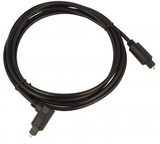 Lyslederkabel (Ø=4,0mm), Toslink/Toslink, 1x vinklet, 2m