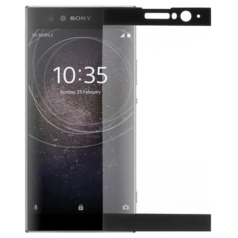 SONY XPERIA XA2 FULL COVER SKÆRMBESKYTTELSE HÆRDET GLAS (Bulk)