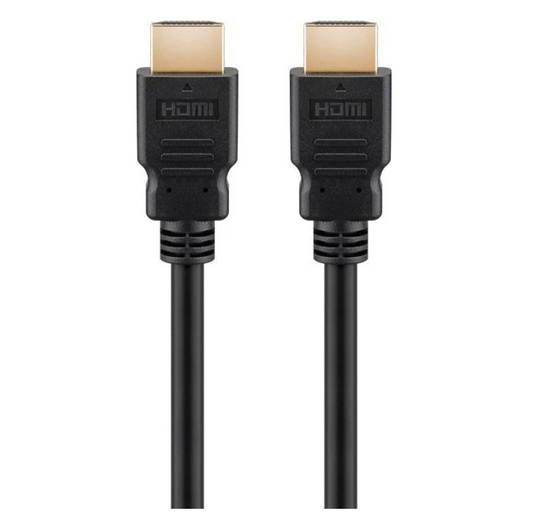 KABEL HDMI 2.1 HAN/ HAN 1,5M, SORT