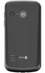 Doro 1881 17 MB Feature Phone - QVGA 320 x 240 - 4G - Black - 1 SIM Support - 1000 mAh Battery