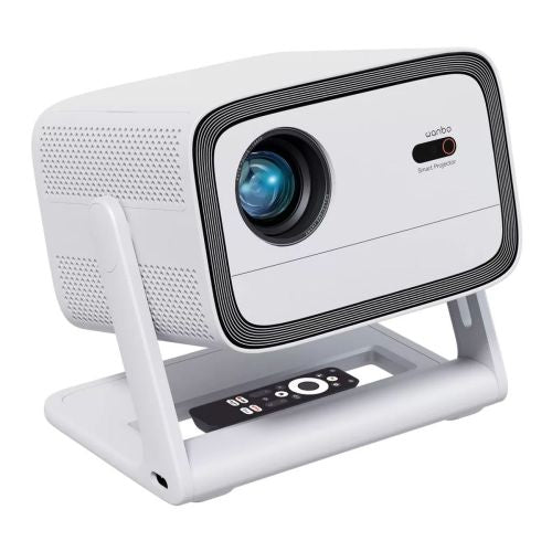 Wanbo projektor Vali 1 1080P FHD med Android 11, 900 ANSI, 200 Gimbal, hvid EU