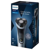 Philips elektrisk barbermaskine 3000X serie X3063/00 Wet & Dry Black EU