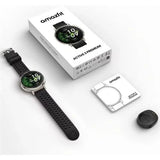 Amazfit Active 3 Premium NFC, 45mm with Silicon Band, Gold Black EU W2558GL1N