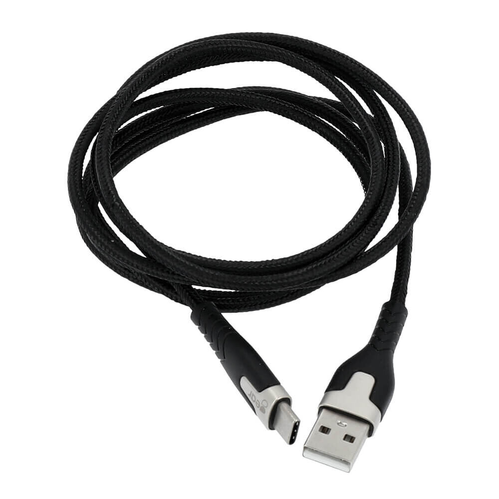 Gear 665110 USB-kabel USB 2.0 1,5 m USB A USB C 0,48 Gbit/sek. 18 W Sort