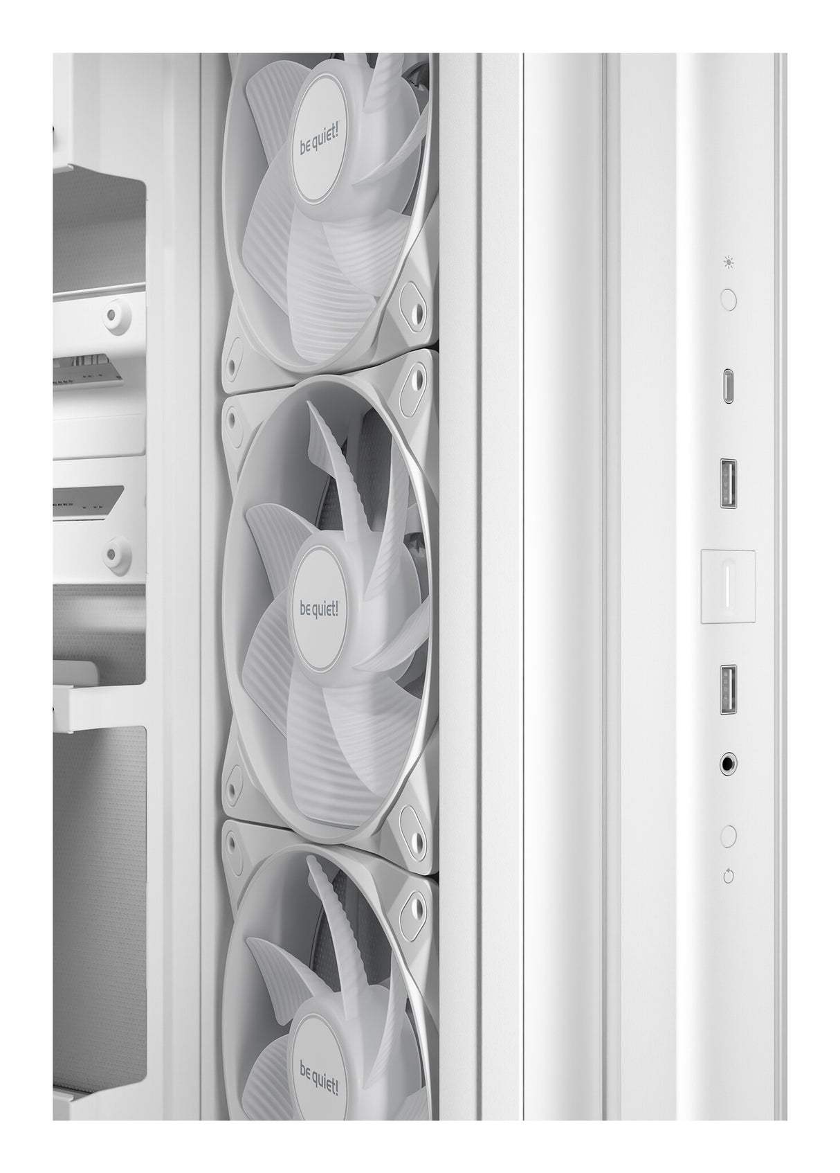 be quiet! Light Base 500 LX White Midi Tower Hvid