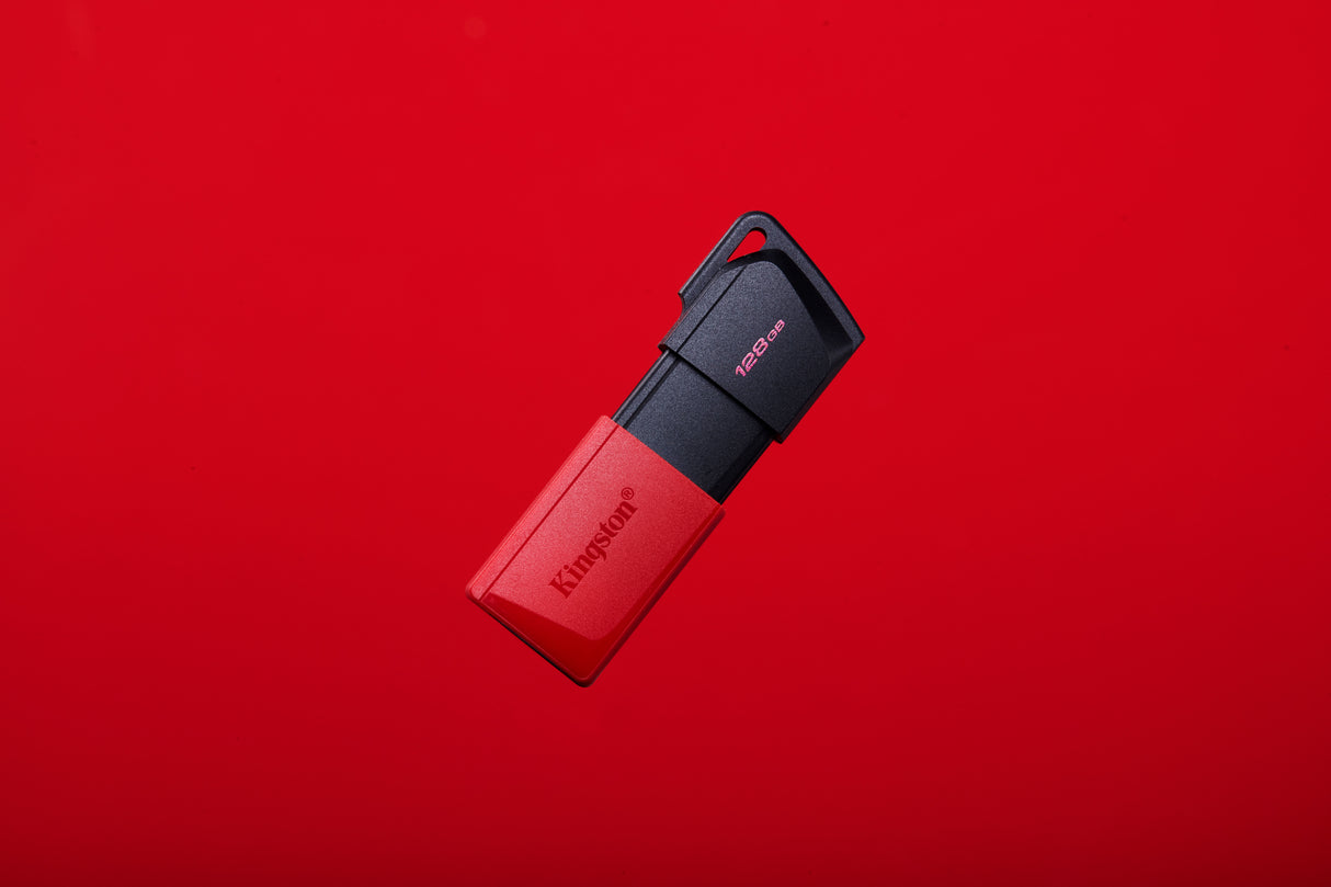 Kingston Technology DataTraveler 128 GB USB 3.2 Gen1 Exodia M (sort + rød)