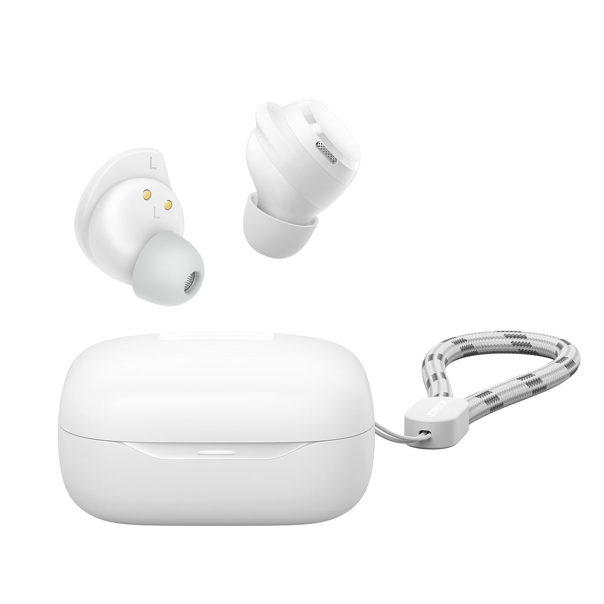 JOYROOM JR-DB3 Hovedtelefoner True Wireless Stereo (TWS) Open-ear Opkald/musik USB Type-C Bluetooth Hvid