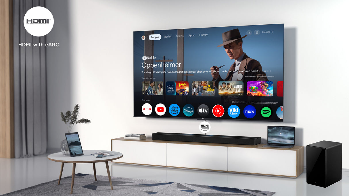 TCL Q Q85H Titanium 7.1.4 kanaler 510 W