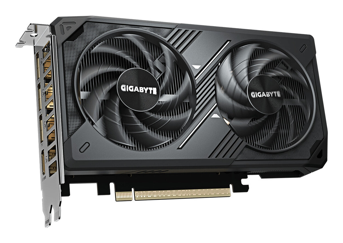GIGABYTE GeForce RTX 5060 WINDFORCE MAX OC V2 8G Graphics Card - 8GB GDDR7, 128bit, PCI-E 5.0, 2512MHz Core Clock, 3 x DP, 1 x HDMI, NVIDIA DLSS 4, GV-N5060WF2MAX OCV2-8GD