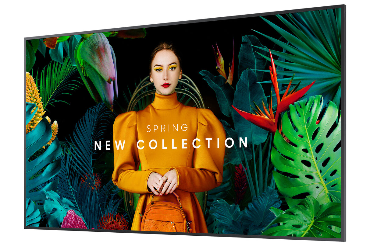 Samsung QM43C Digital fladpaneldisplay 109,2 cm (43") LCD Wi-Fi 500 cd/m² 4K Ultra HD Sort Indbygget processer Tizen 7.0 24/7