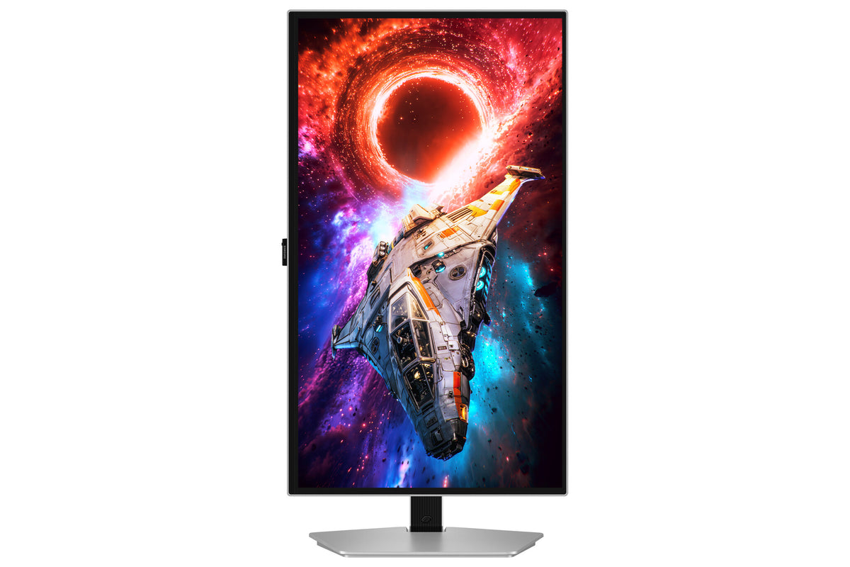 Samsung G80SH computer monitor 68.6 cm (27") 3840 x 2160 pixels 4K Ultra HD OLED Silver