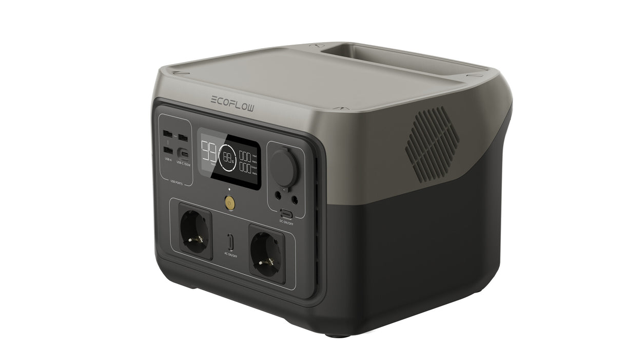 EcoFlow River 2 Max Bærbar energistation Lithium jern fosfat (LiFePO4) 6 kg