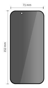 Tech-Protect 5906302319312 Skærm og -bagsidebeskytter til mobiltelefon Skærmfilter Apple 2 stk