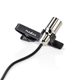 Nedis MICCJ105BK mikrofon Sort, Krom Clip-on mikrofon