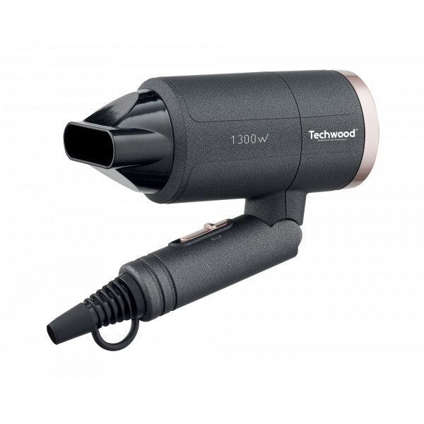 Techwood TSC-1296 hårtørrer 1300 W Sort