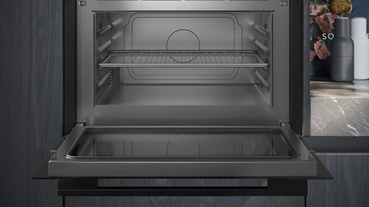 Siemens iQ700 CE732GXB1 mikrobølgeovn Sort Solo mikroovn Indbygget 36 L 1000 W