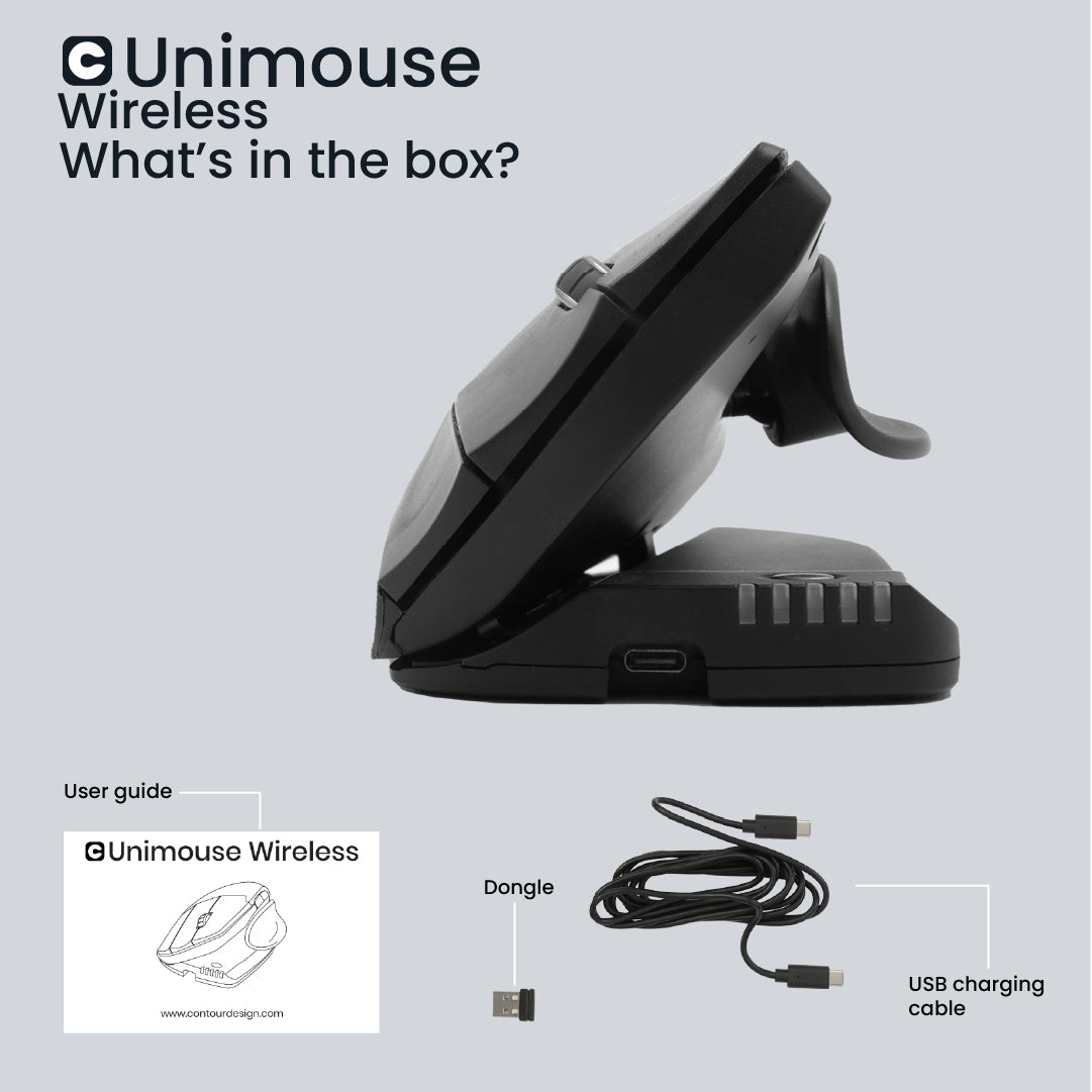 Contour Design Unimouse Right Hand, wireless
