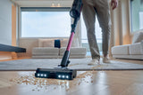 Hoover HF610HX 011 Stick vakuum Batteri Dry EPA Poseløs 0,7 L 650 W Magenta 4 At