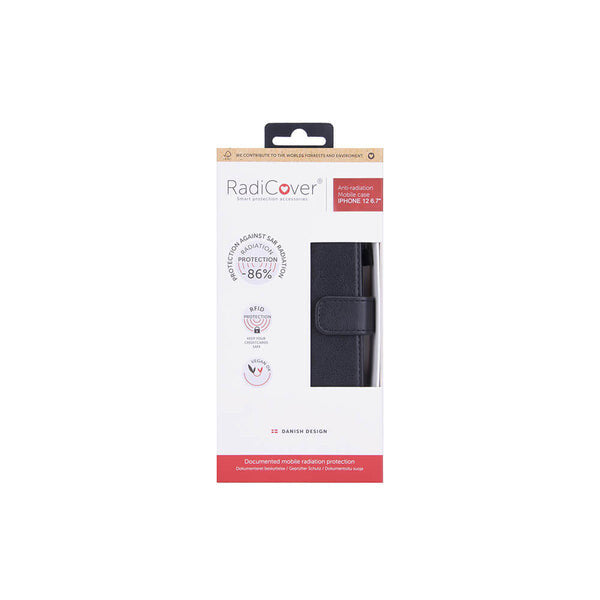 Radicover RAD243 mobiltelefon etui 17 cm (6.7") Tegnebogsetui Sort