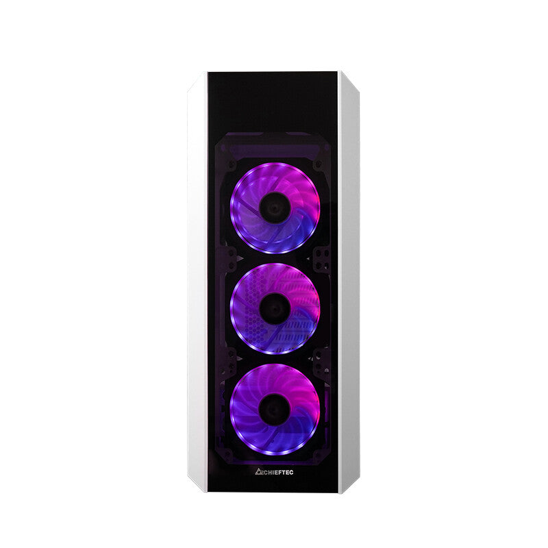 Chieftec GL-03W-OP computeretui Midi Tower Hvid