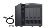 QNAP TR-004 drevkabinet HDD/SSD kabinet Sort 2.5/3.5"