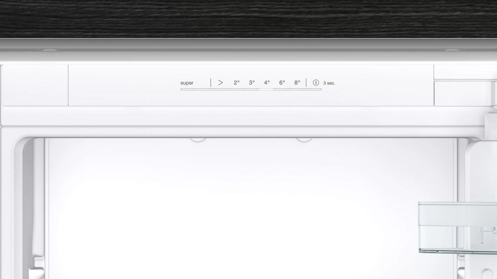 Siemens iQ100 KI86NNSE0 køle-/fryseskab Indbygget 260 L Hvid