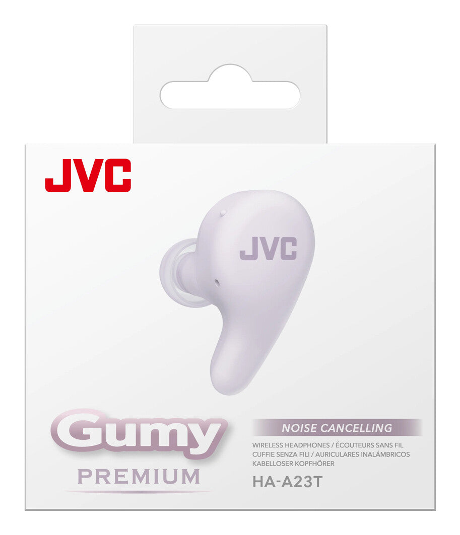 JVC HA-A23T-V-U hovedtelefoner/headset True Wireless Stereo (TWS) I ørerne Opkald/Musik/Sport/Hverdag Bluetooth Lilla