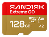 SanDisk Extreme Go microSDHC UHS-I Memory Card 128GB 240MB/s