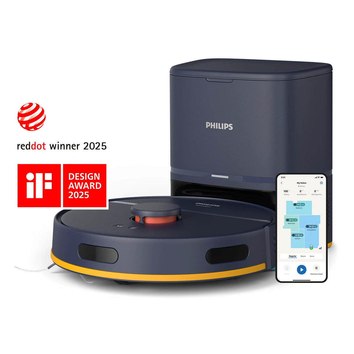Philips XU2100/15 robotstøvsuger 0,38 L
