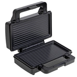 Adler AD 3073 sandwichtoaster 1400 W Sort, Sølv
