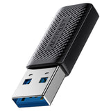 ACEFAST J2 kabel kønsskifter USB-A USB-C Sort