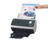 Ricoh fi-8170 ADF + manuel indføringsscanner 600 x 600 dpi A4 Sort, Grå