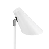 Dyberg Larsen Cale mat hvid bordlampe