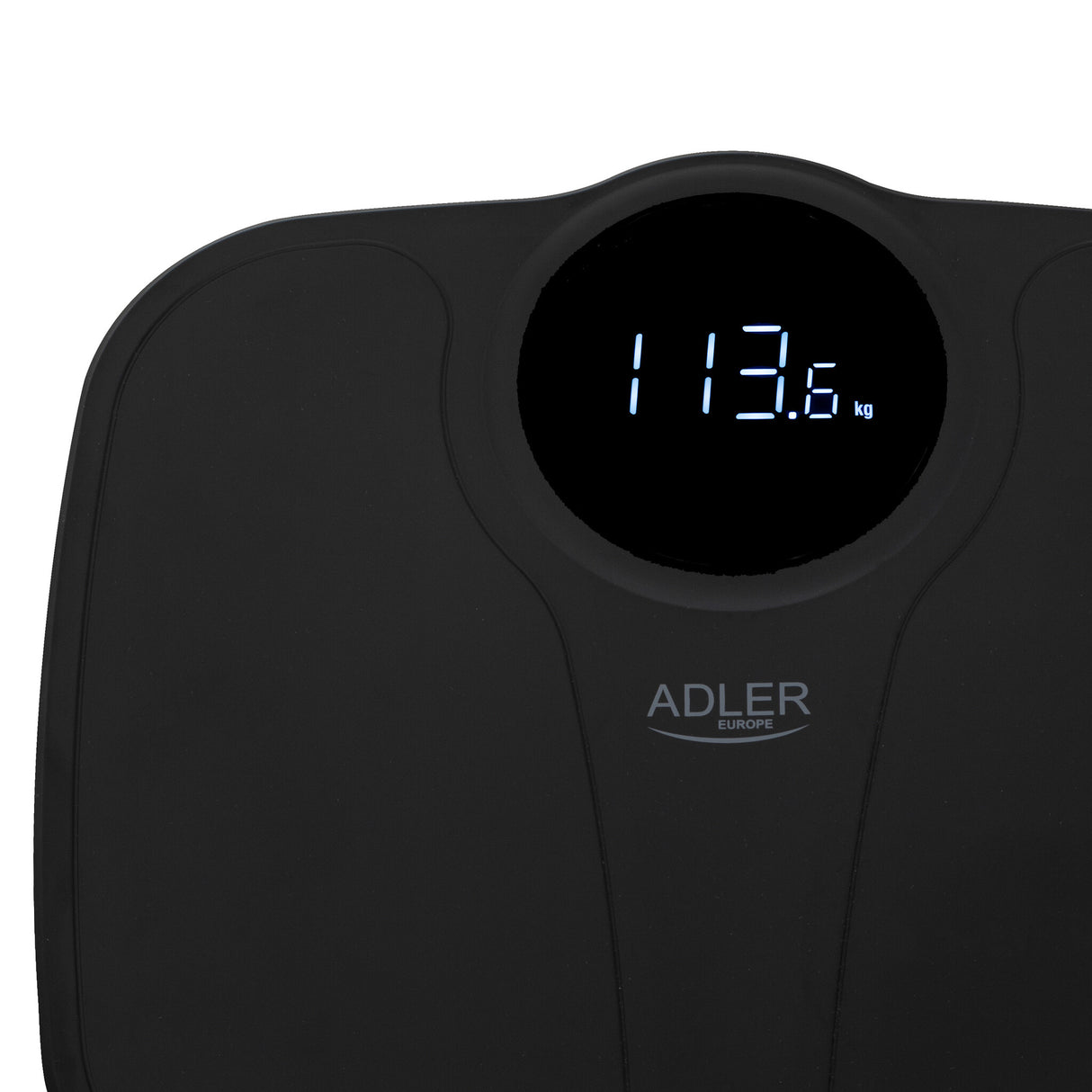 Adler AD 8172B badevægt Firkant Sort Elektronisk personlig vægt