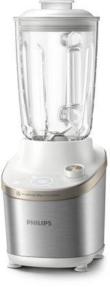 Philips 7000 series HR3760/01 blender 2 L Bordplade blender 1500 W Rustfrit stål, Hvid