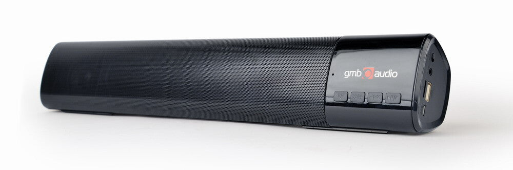 Gembird SPK-BT-BAR400-01 Bærbare højttalere og festhøjttalere Bærbar stereohøjttaler Sort 10 W