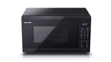 Sharp YC-MG02E-B mikrobølgeovn Sort Grill mikroovn Bordplade 20 L 800 W