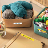 Brother BTAG-631 etiketbånd Sort på gul