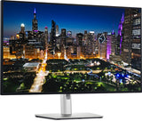 DELL UltraSharp U3225QE computerskærm 80 cm (31.5") 3840 x 2160 pixel 4K Ultra HD LCD Sort, Sølv