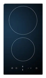 ScanDomestic HOC30P kogeplade Sort Indbygget 30 cm Keramisk 2 zone(s)