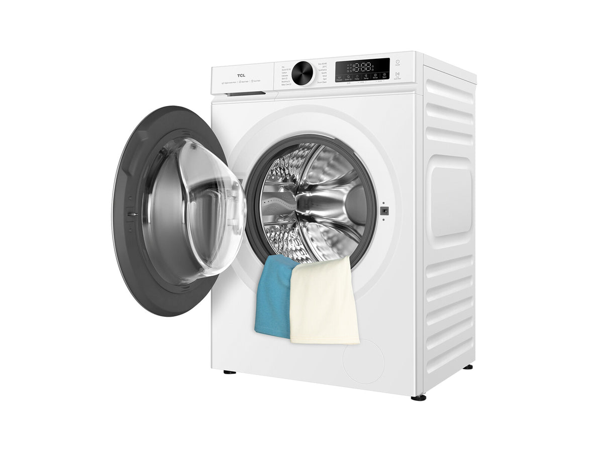 TCL P4 FP0944WA0NE vaskemaskine Front-læsning 9 kg 1400 rpm Hvid