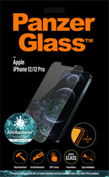 PanzerGlass ® Skærmbeskyttelse iPhone 12 | 12 Pro | Standard Fit