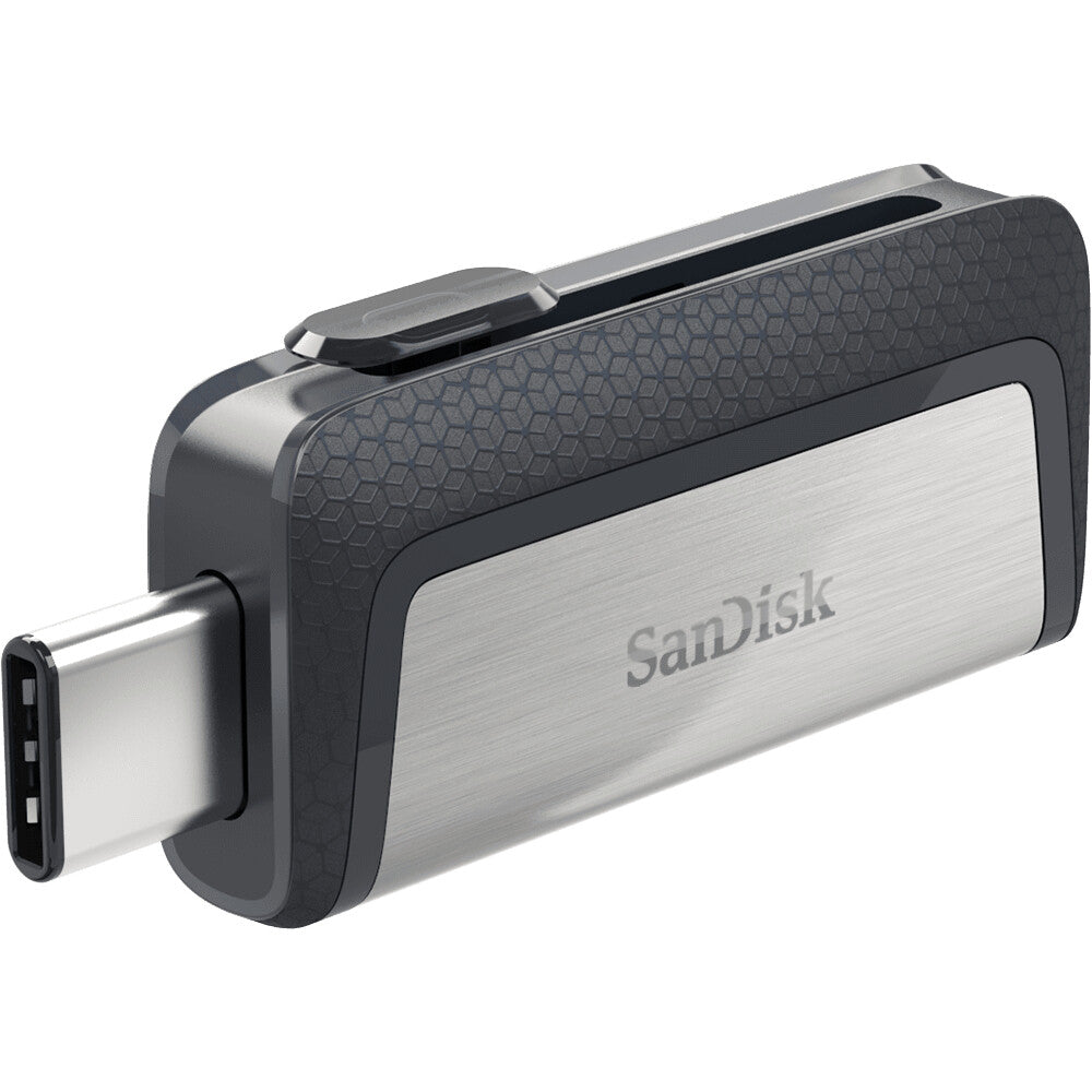 SanDisk Ultra Dual 128GB USB 3.1 / USB-C USB stick Grå