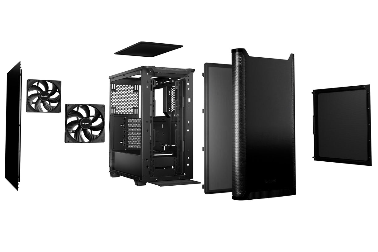 be quiet! PURE BASE 501 Black Midi Tower Sort